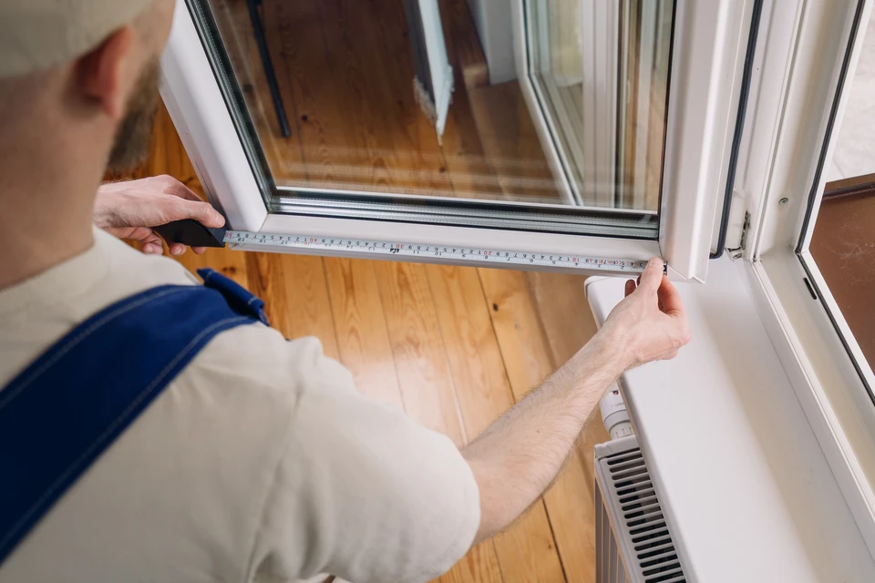 Atelier de menuiserie moderne avec plan de travail en bois massif sur châssis mobile à roulettes